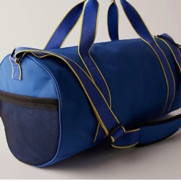 Free People Blue Sports Duffle Bag - Picture 3 of 4